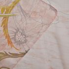 LA MAREY - bedruckter Seidenschal, 180x110 cm, florales Muster, Crème image number 3