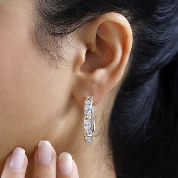 Moissanit Ohrringe - 1,85 ct.