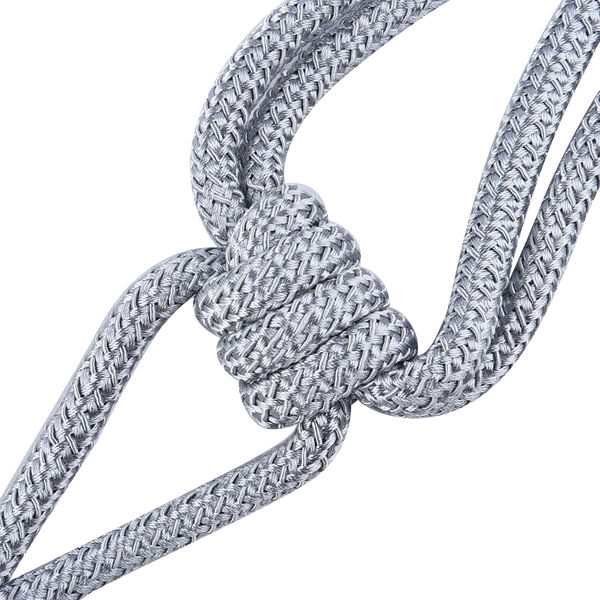 2er-Set Vorhang Raffhalter Quasten, Länge 46 cm, Silber image number 4