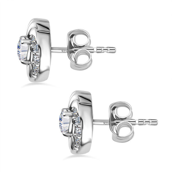 Moissanit Ohrringe - 0,63 ct. image number 5