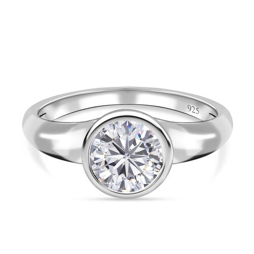 Moissanit Ring - 1,18 ct. image number 0