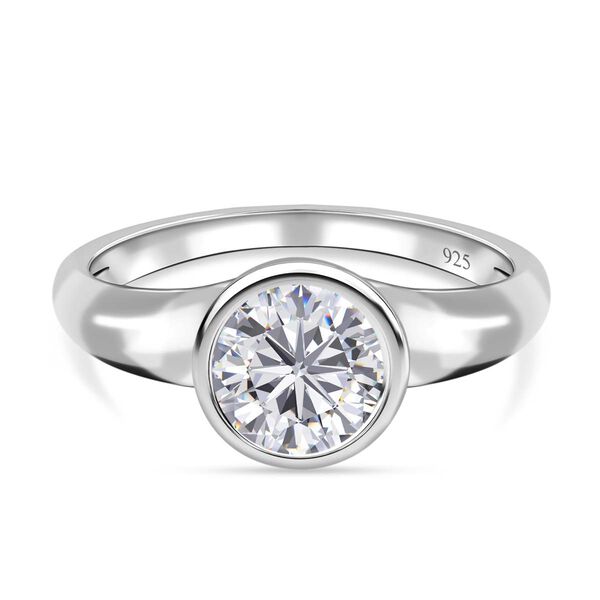 Moissanit Ring - 1,18 ct.