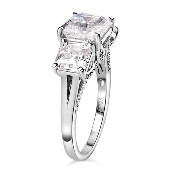 Moissanit Ring - 4,68 ct. image number 7