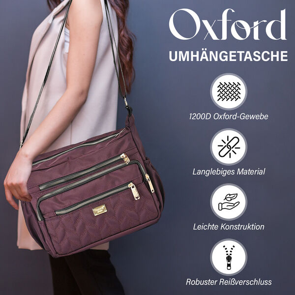 Oxford Side Bag, burgunder image number 2
