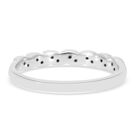 Blauer Diamant Ring 925 Silber platiniert  ca. 0,10 ct image number 4