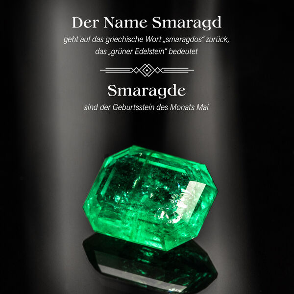 Kagem sambischer Smaragd und Zirkon-Ring - 1,52 ct. image number 4