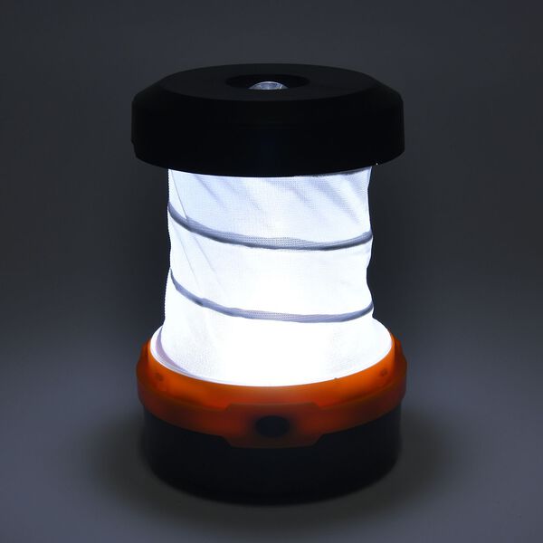 Wiederaufladbare LED-Solar-Campingleuchte, Orange image number 6