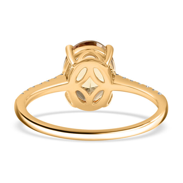 LUXORO AAA Turkizit und Diamant Ring in 585 Gelbgold - 2,15 ct. image number 5