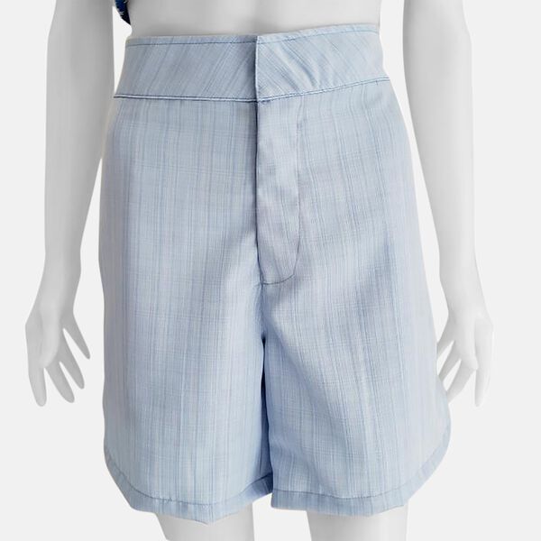 Unifarbene Shorts für Frauen, Hellblau, Größe 42 image number 0