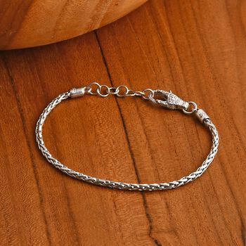 Royal Bali Kollektion - 925 Silber Padian Armband ca. 20 cm ca. 7,00g