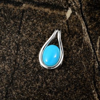 AA Sleeping Beauty T&uuml;rkis Anh&auml;nger 925 Silber ca. 1.05 ct