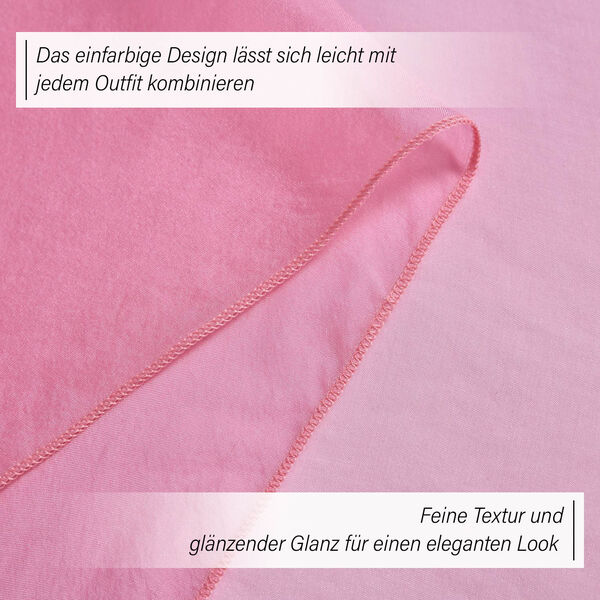 LA MAREY Chiffon Schal aus Seide, Lila image number 3