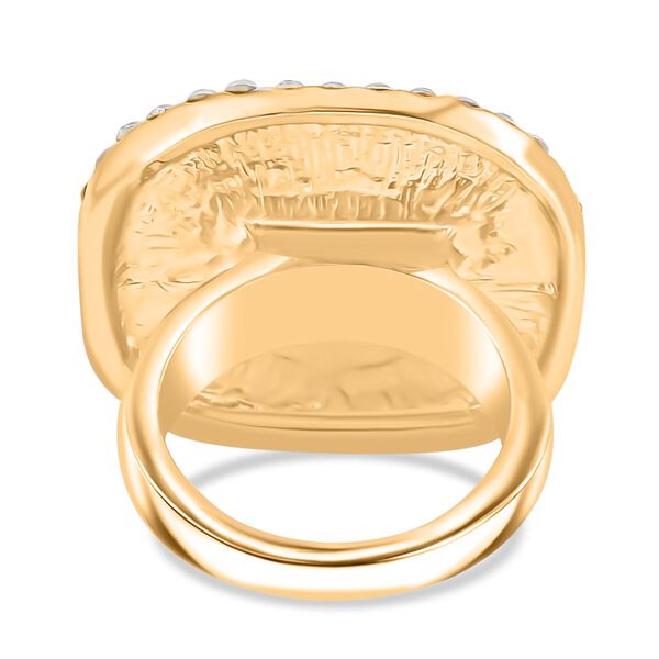 Gr&uuml;nes Aventurin und wei&szlig;es Kristall-Schmuckset image number 4