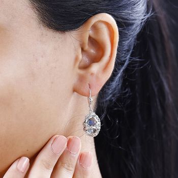 AAA Labradorit Ohrringe - 8,50 ct.