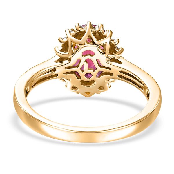 AAA Lab Grown Bixbit, Lab Grown Diamant Ring 417 Gold (Größe 20.00) ca. 2.81 ct image number 4