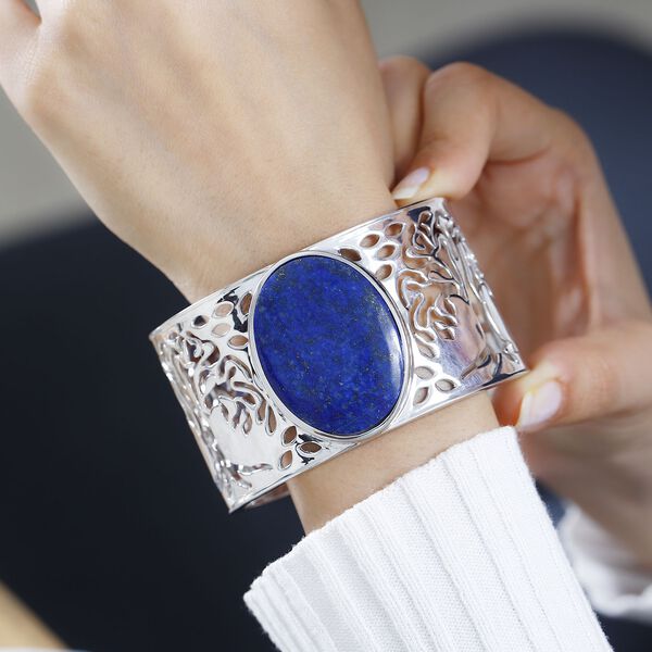 Lapislazuli Armreif, 19 cm - 74,02 ct image number 3