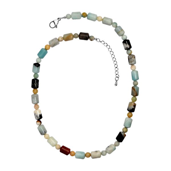 Mehrfarbige Jaspis 45cm Halskette - 250 ct. image number 4