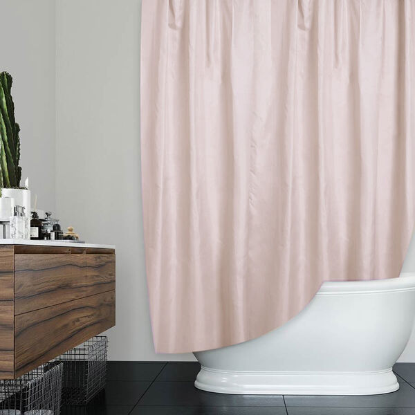 Duschvorhang mit 12 Haken, Elfenbeinfarben image number 3