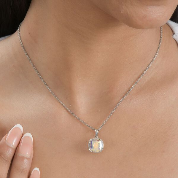 AB Kristall Anh&auml;nger mit 50cm Kette - 4,33 ct. image number 3