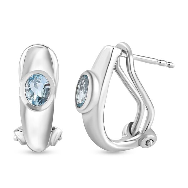 AA Aquamarin Ohrringe, ca. 0,53 ct.