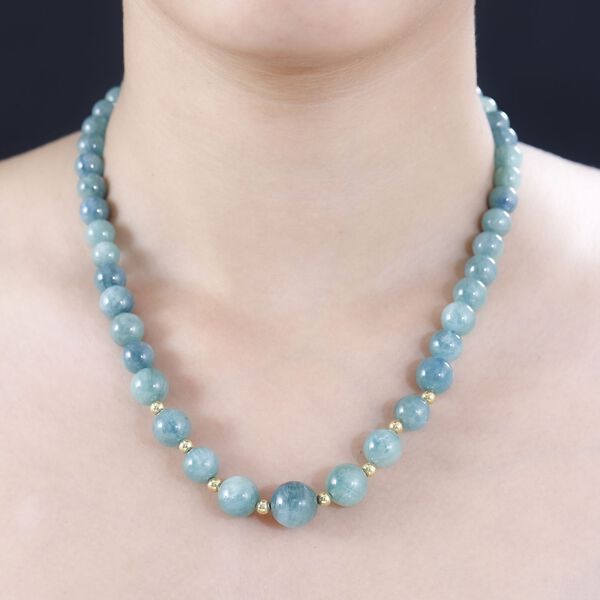 D'Joy grüne Kyanit-Halskette, 45 cm - 265 ct. image number 8