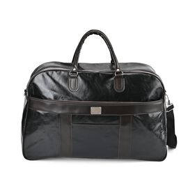 Flexi Style - Reisetasche Oberer Tragegriff und abnehmbarer Schultergurt, Größe 57x37x22cm, schwarz