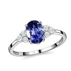 AA Tansanit und Moissanit Ring - 0,77 ct. image number 3