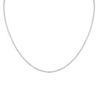 Italianische Funkelkette, ca. 45 cm, 925 Silber ca. 3,86g