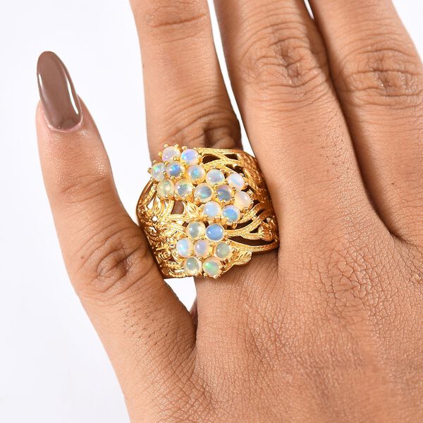 EverTrue AA nat&uuml;rlicher, &auml;thiopischer Welo Opal Ring - 2,44 ct. image number 3