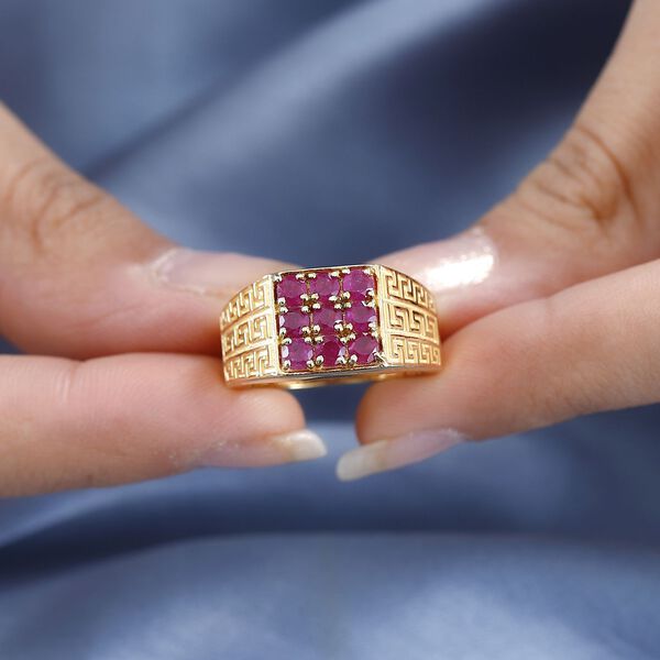 Afrikanischer Rubin-Ring- 1,75 ct. image number 3
