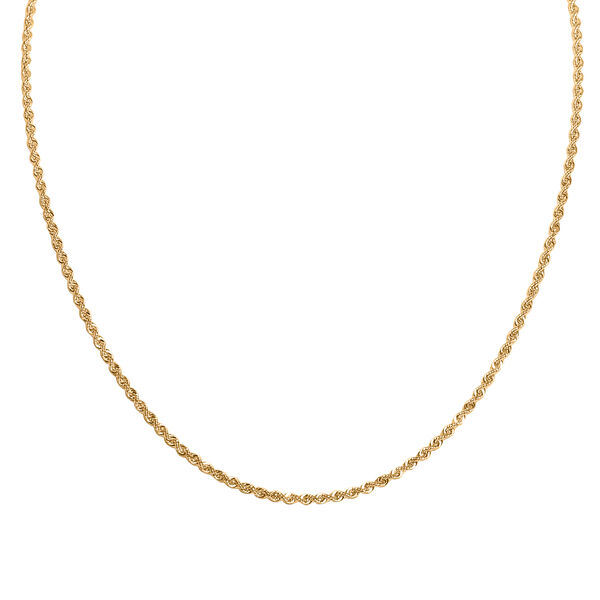 Kordelkette in 585 Gold, 45 cm