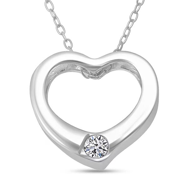 LUXURIANT DIAMOND - Lab Grown Diamant SI-GH Schmuckset ca. 50 cm 925 Silber Rhodiniert