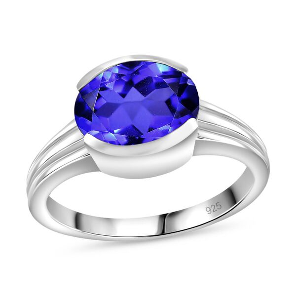 Tansanit-Farbe Quarz Ring - 2,85 ct. image number 4