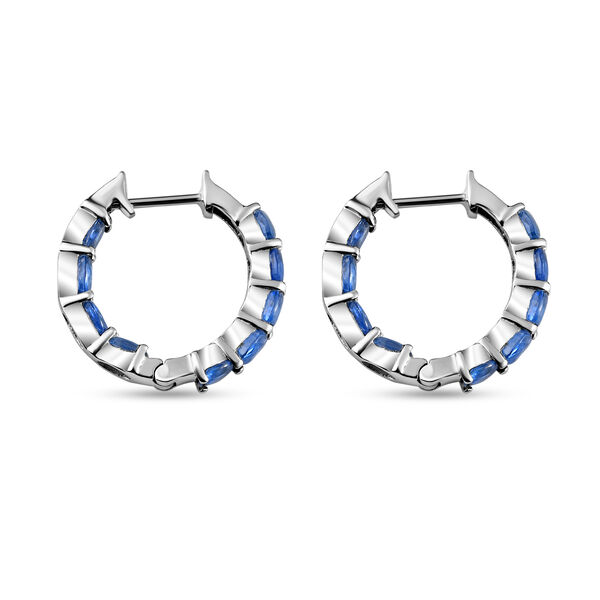 Kaschmir Kyanit-Creolen - 4,16 ct. image number 4