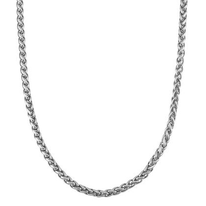 Spigakette, Reiner Edelstahl, ca. 50 cm + 5 cm Extender, ca. 26,00g