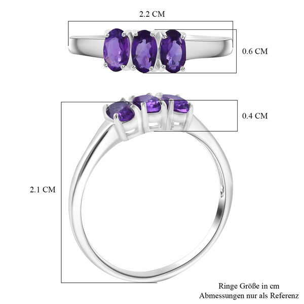 Afrikanischer Amethyst-Ring - 0,66 ct. image number 5