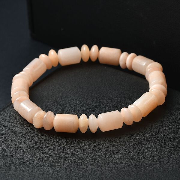 Flexibles Pfirsich-Aventurin Armband - 120 ct. image number 2