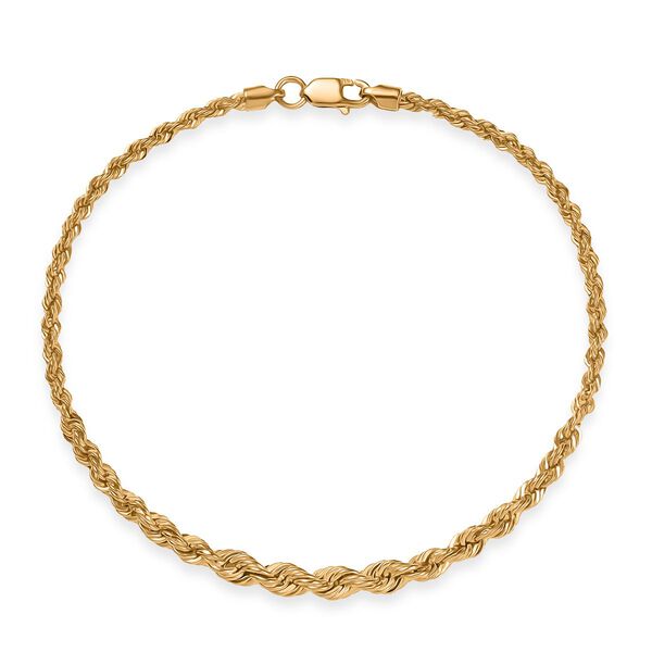 Kordelkette Armband in 916 Gelbgold image number 0