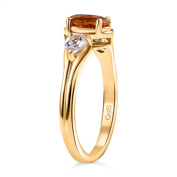 3er Set - AA Serra Gaucha Citrin und Topas Schmuckset - 3,29 ct. image number 5