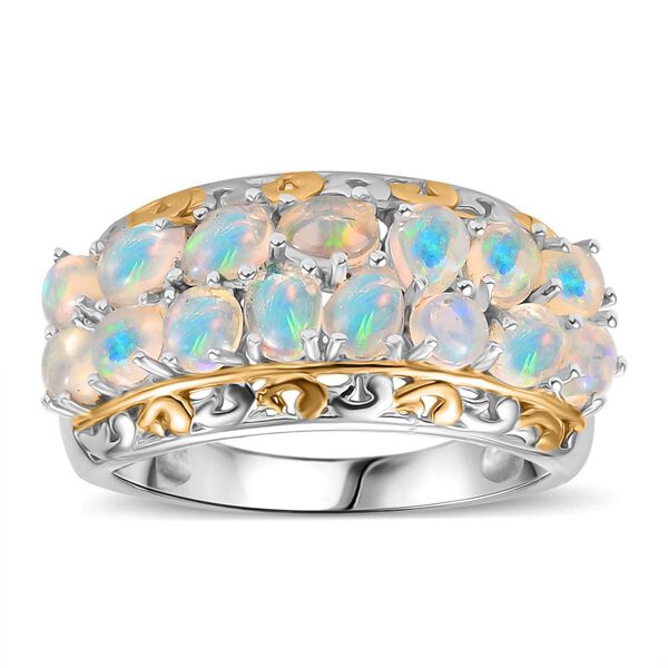 Nat&uuml;rlicher, &auml;thiopischer Welo Opal Ring - 1,63 ct. image number 5