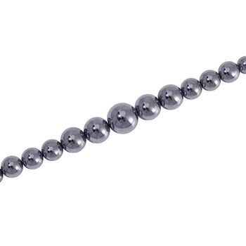 Terahertz Halskette ca. 50 cm 925 Silber rhodiniert ca. 180.00 ct