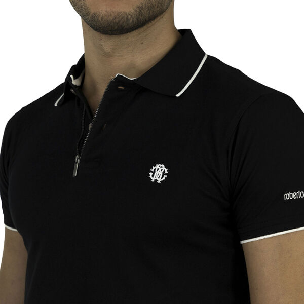 Roberto Cavalli Poloshirt; Zusammensetzung: 100% Baumwolle, wei&szlig; (XL)&nbsp; image number 3