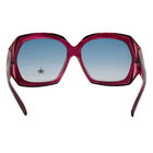 Moderne Sonnenbrille mit UV Schutz, Rot image number 3