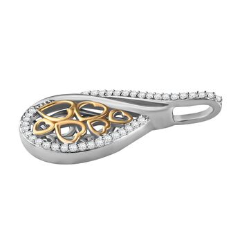 Moissanit Anh&auml;nger - 0,37 ct.