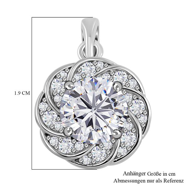 Moissanit Anh&auml;nger - 1,66 ct. image number 6