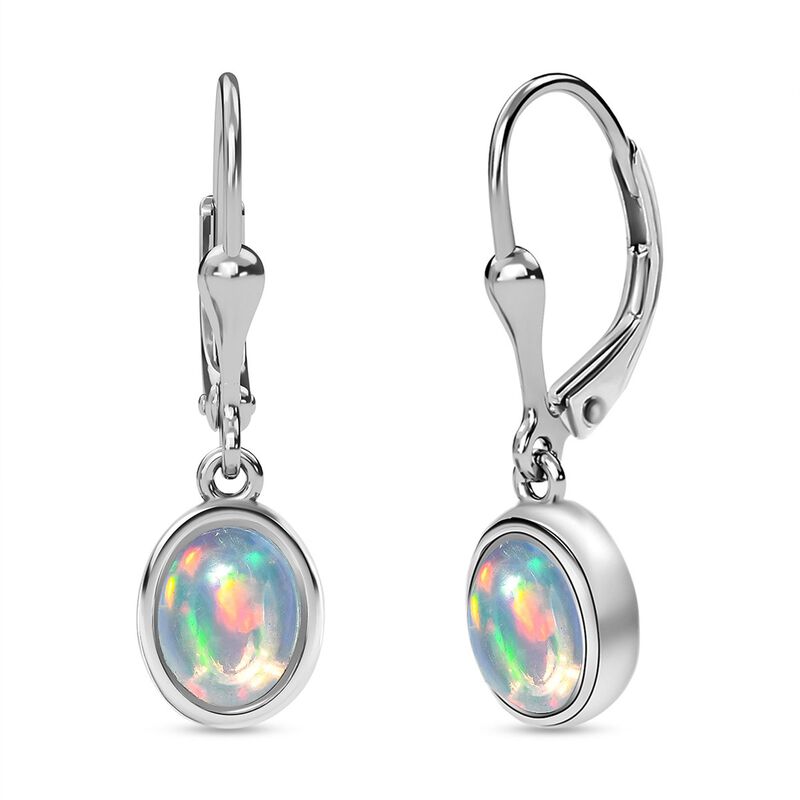 Natürliche, äthiopische Opal-Ohrringe - 1,64 ct. image number 0