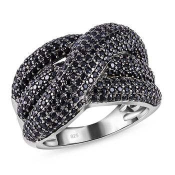 Schwarzer Spinell-Ring - 2,18 ct.