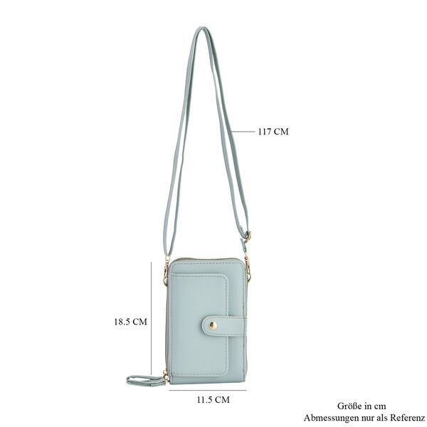 Crossbody Bag mit RFID Schutz, gr&uuml;n image number 8
