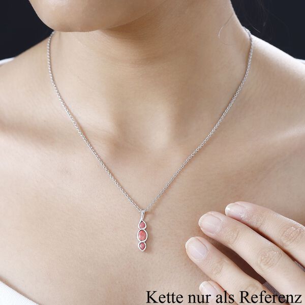 AAA Oregon Pfirsich Opal Anh&auml;nger - 0,59 ct. image number 3