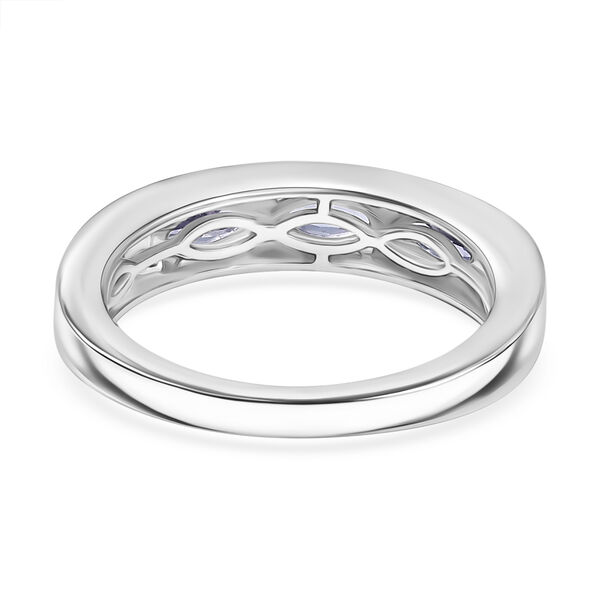 AA Tansanit und Zirkon Ring - 0,96 ct. image number 5